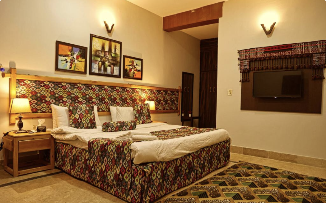 Bedroom at Oak Residency Gilgit