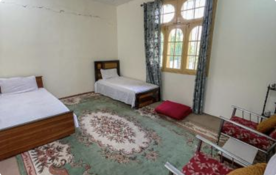 Bedroom at Mountain Dale Guest House Gilgit